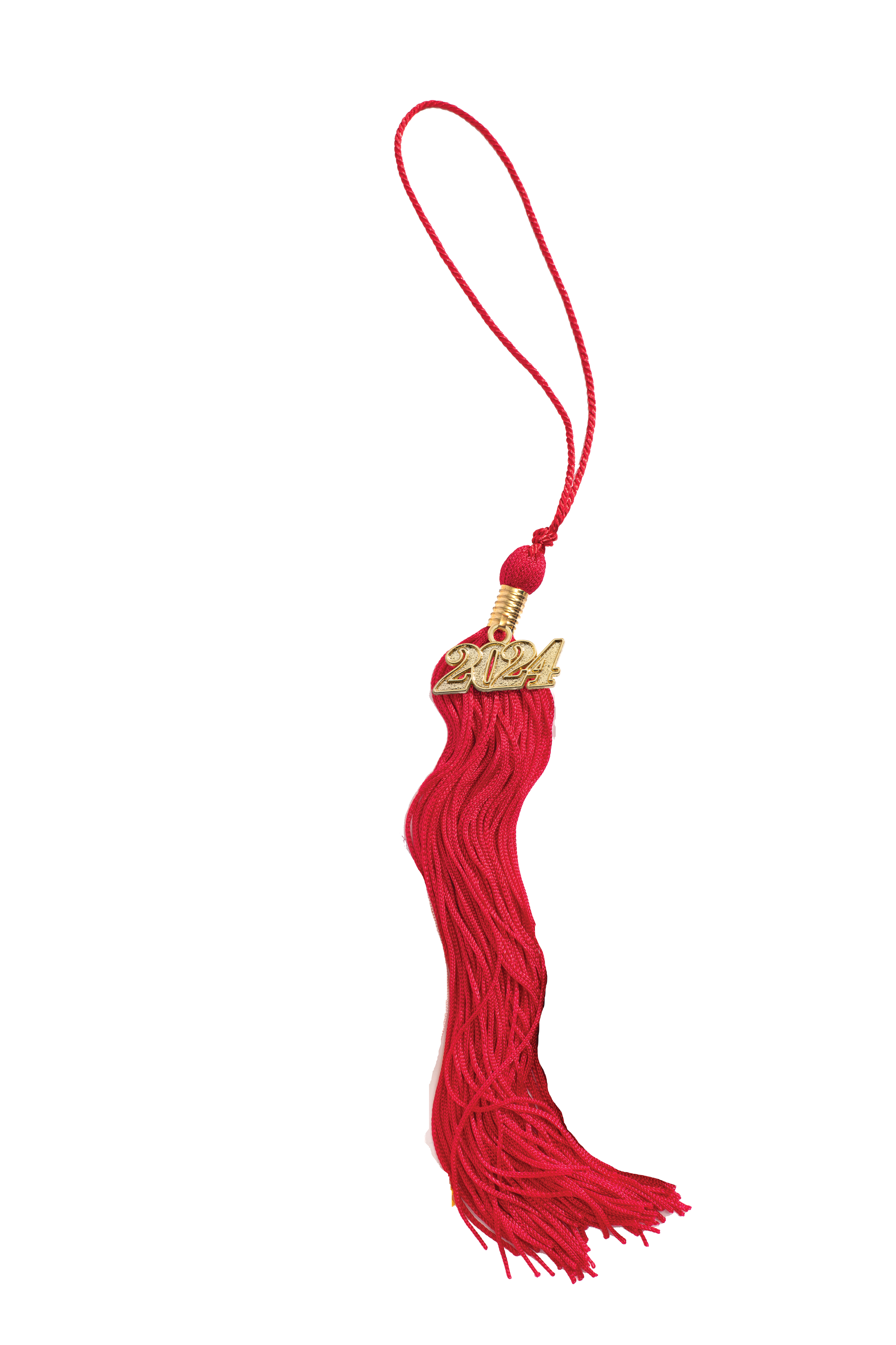 Red Tassels with Removable 2023 Charm - Jones School Supply